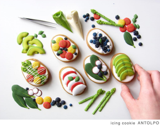 糖霜饼干【沙拉形状】