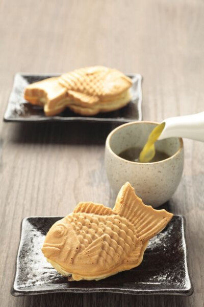 今日のお菓子はなんですか？たい焼きですよ～