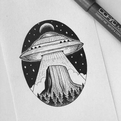 纹身（UFO ）✨