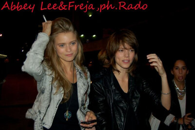 Abbey Lee&Freja Beha Erichsen