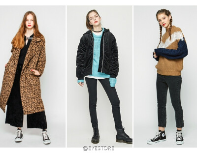 马丁& Converse的street style，jouetie 2016-17 冬季转春季Lookbook ​​​​