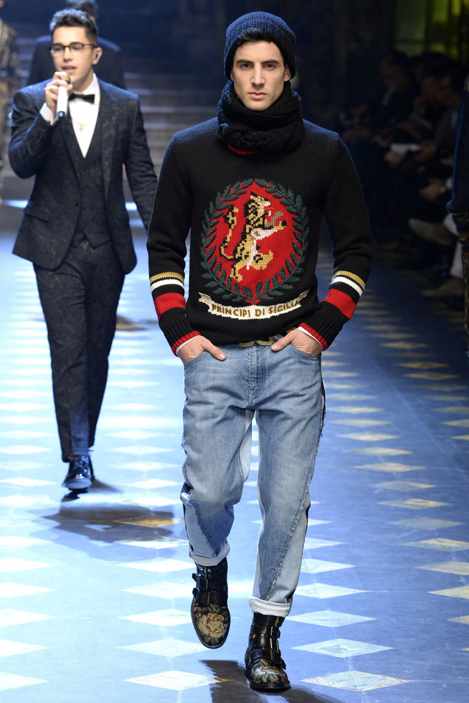 Dolce & Gabbana 2017秋冬系列男装秀