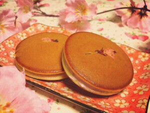 日式点心，豆沙铜锣烧。