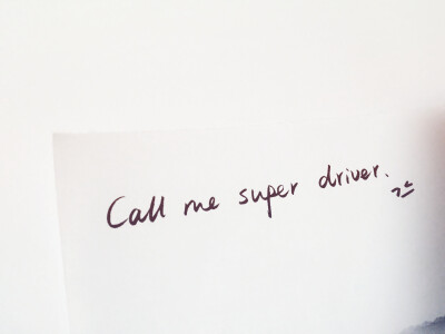 Hua.张艺兴 极限挑战
call me super driver