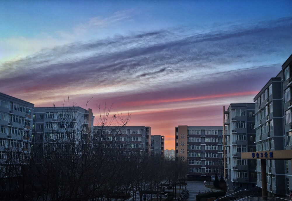 雾霾后能看到此情此景 我也是欣慰