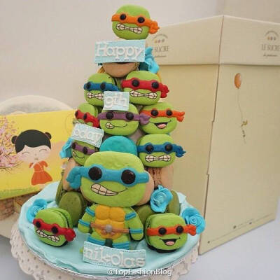 马卡龙蛋糕塔 ❤