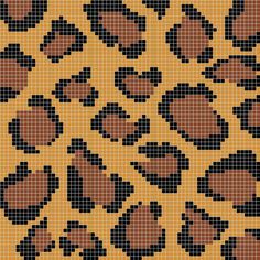 leopard print stitch