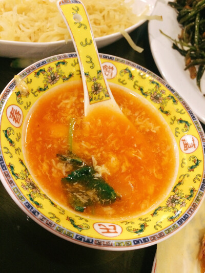 鸡蛋汤挺好喝，20170110。