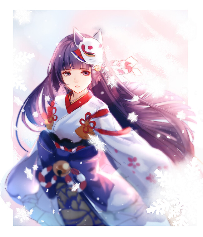 阴阳师€ 雪女