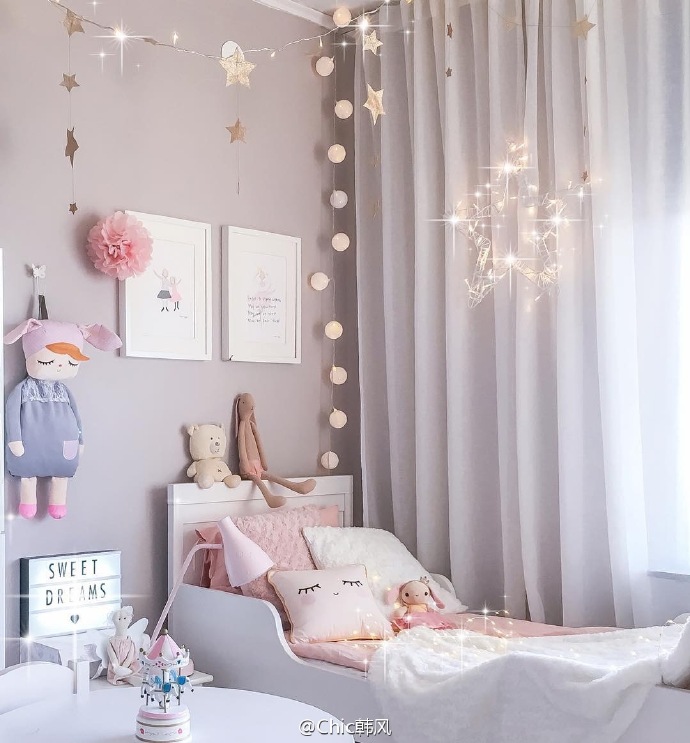 | Chic Room | 粉嫩的关于卧室的童趣摆设 ​​​​