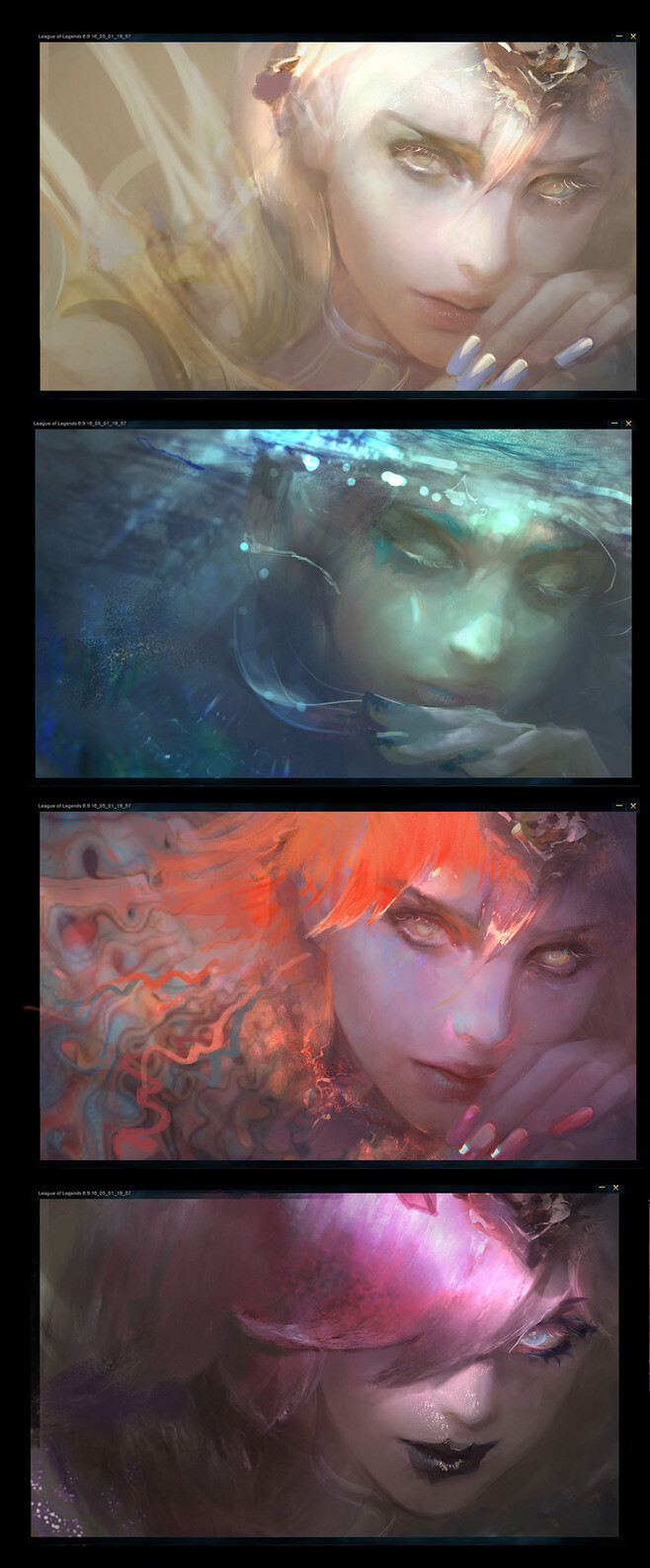 Elementalist Lux Promo Art, Suke ∷ : Did these for League of Legends ultra skin Elementalist Lux, these are promo arts + Login screen design WIPs.
Thanks for awesome mograph artists Adam Oliver and Timothy Weiser, they created my favorite Login screen 