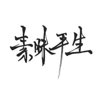 洛六大人.文字句子.手写