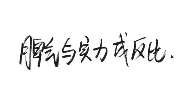 洛六大人.文字句子.手写