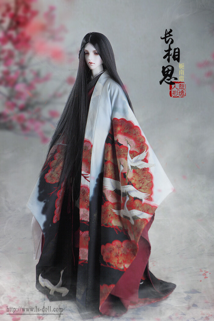 龙魂人形社 X 栀南斋 合作限定 BJD SD 娃娃 动漫 玩具 墨烨-长相思