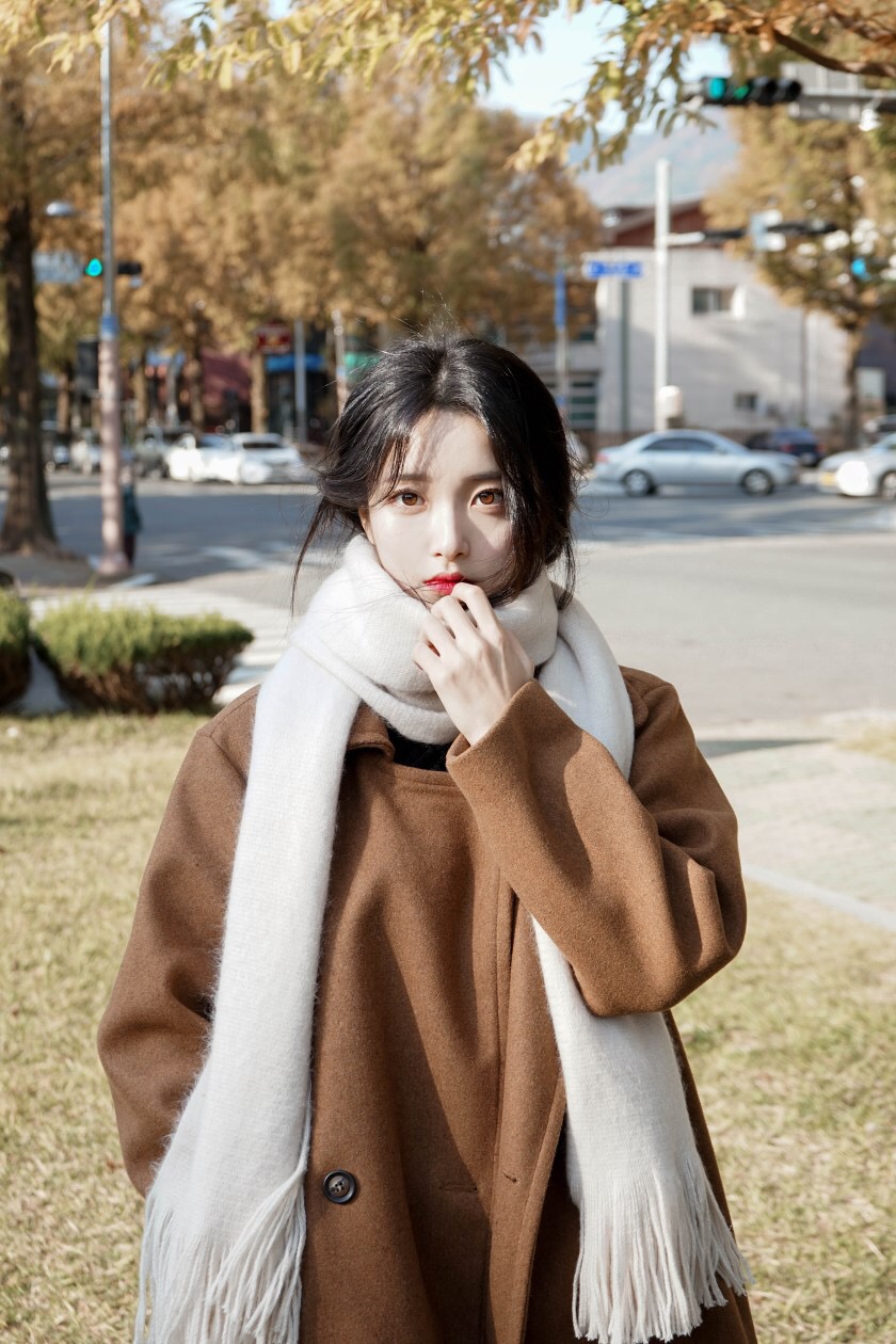 冬天的围巾是最美