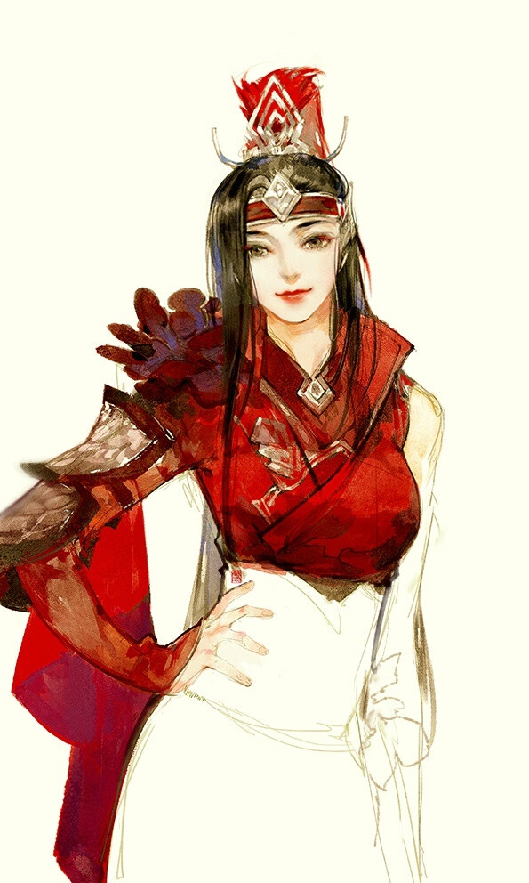 女将军
