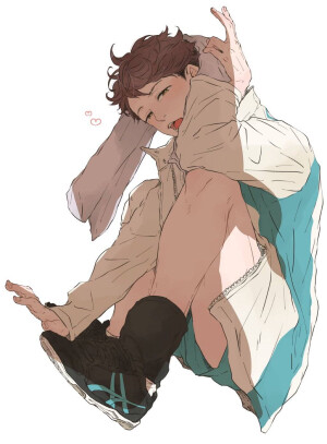 排球少年 十月新番 #动漫 #二次元 #动画  #美少年 #运动 #壁纸 #头像   及岩 岩及 及川彻 岩泉一