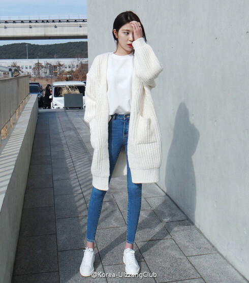 街拍 韩搭 韩国范