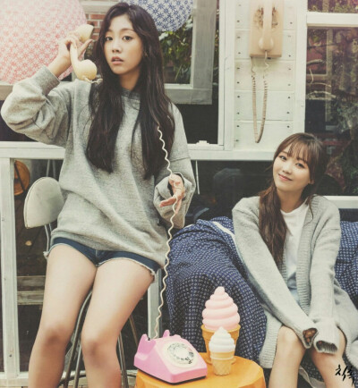 Lovelyz 徐智秀&柳秀静