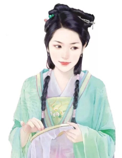 古风女子立绘素材免扣