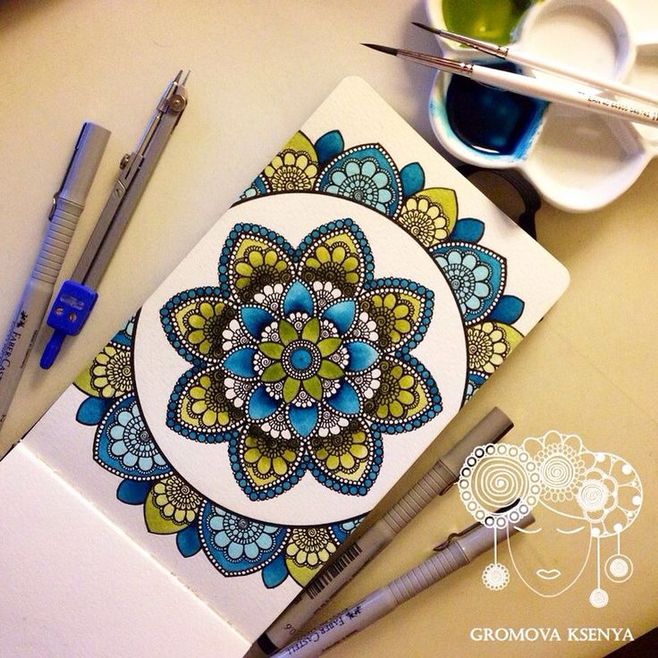 Mandala on We Heart ...