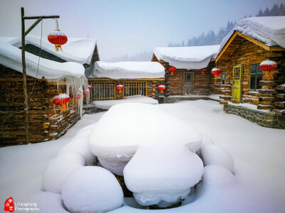 雪乡一景