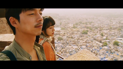 《寻找金钟旭》
林秀晶和孔侑
像拍画报似得