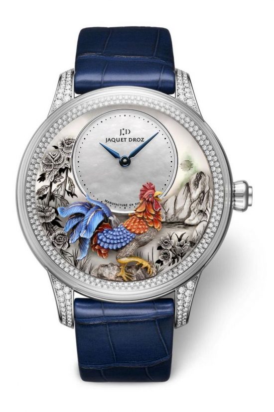 雅克德罗(Jaquet Droz)全新中国鸡年生肖腕表