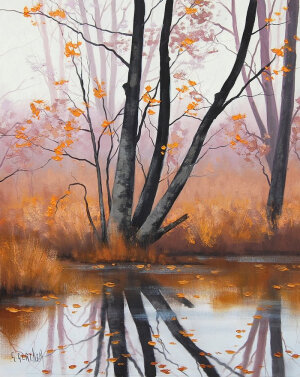 迷失在油彩的森林里 ~ 澳大利亚画家Graham Gercken油画作品欣赏