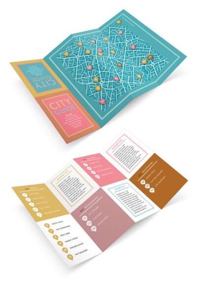 Design a Fold-Out City Guide in Adobe InDesign: