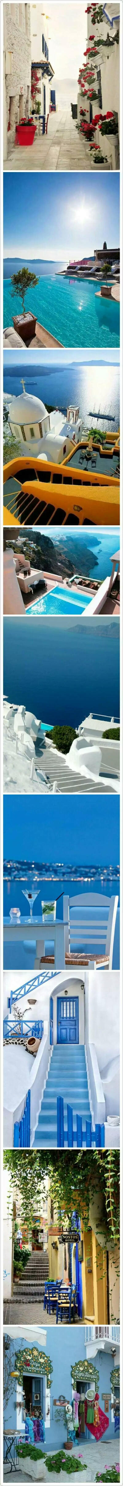 最浪漫的蜜月圣地——爱情海，希腊。