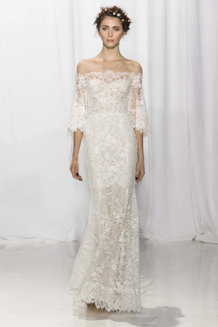 Reem Acra（雷姆·阿克拉）2017纽约婚纱周婚纱秀