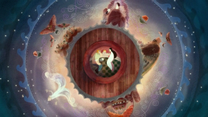 #海洋之歌#画面美的每一帧都能做壁纸，尤其喜欢最后小女孩唱的歌，仿佛能洗涤心灵