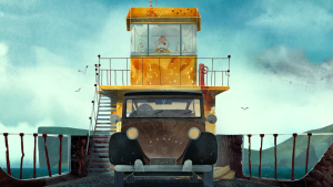 #海洋之歌#画面美的每一帧都能做壁纸，尤其喜欢最后小女孩唱的歌，仿佛能洗涤心灵