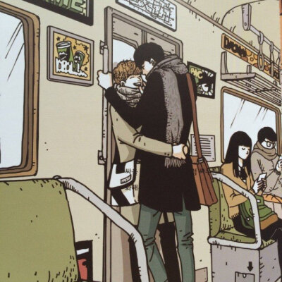 插画 腐 日常 生活 手绘 二次元