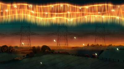 #海洋之歌#画面美的每一帧都能做壁纸，尤其喜欢最后小女孩唱的歌，仿佛能洗涤心灵