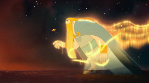 #海洋之歌#画面美的每一帧都能做壁纸，尤其喜欢最后小女孩唱的歌，仿佛能洗涤心灵