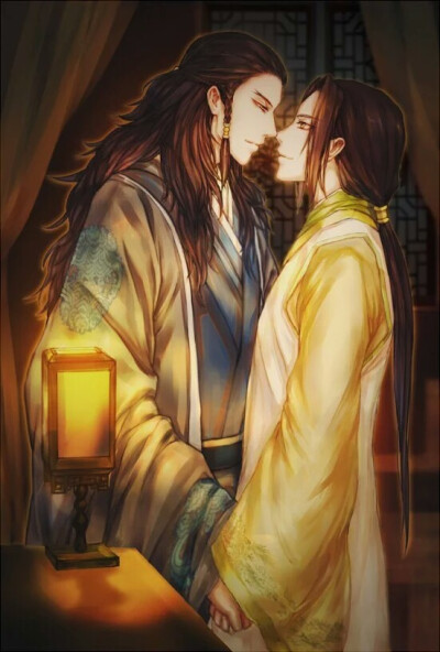 插画 腐 日常 生活 手绘 二次元 温馨 古风