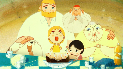 #海洋之歌#画面美的每一帧都能做壁纸，尤其喜欢最后小女孩唱的歌，仿佛能洗涤心灵