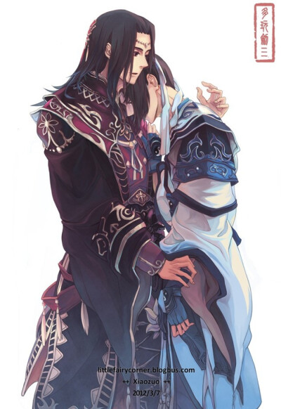 插画 腐 日常 生活 手绘 二次元 温馨 古风