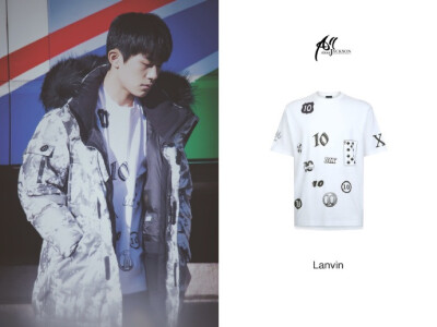 T-shirt | @TFBOYS-易烊千玺 in Lanvin （来自微博）