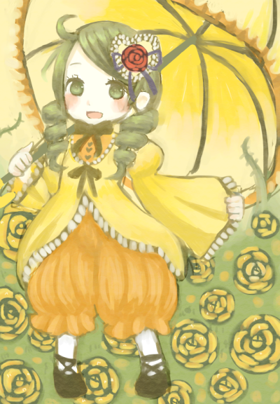 蔷薇少女薔薇少女ローゼンメイデン Rozen Maiden [薔薇少女系列的第二人偶 金糸雀]