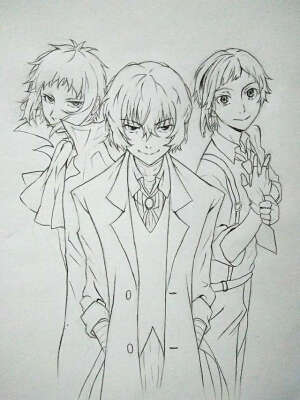 文豪野犬 中岛郭 太宰桑 芥川龙之介