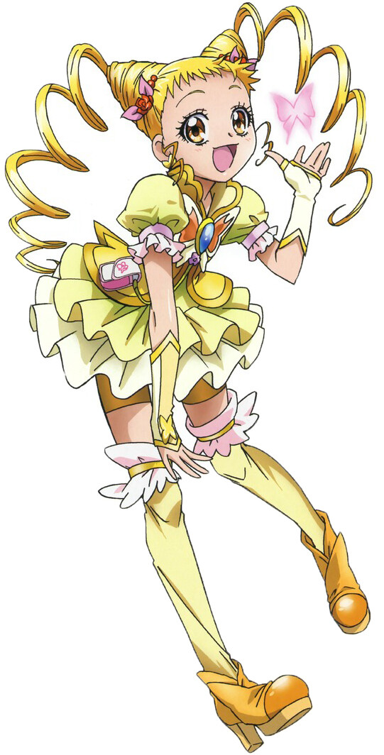 《yes!光之美少女go go!》 春日野丽 cure lemonade (柠檬天使)