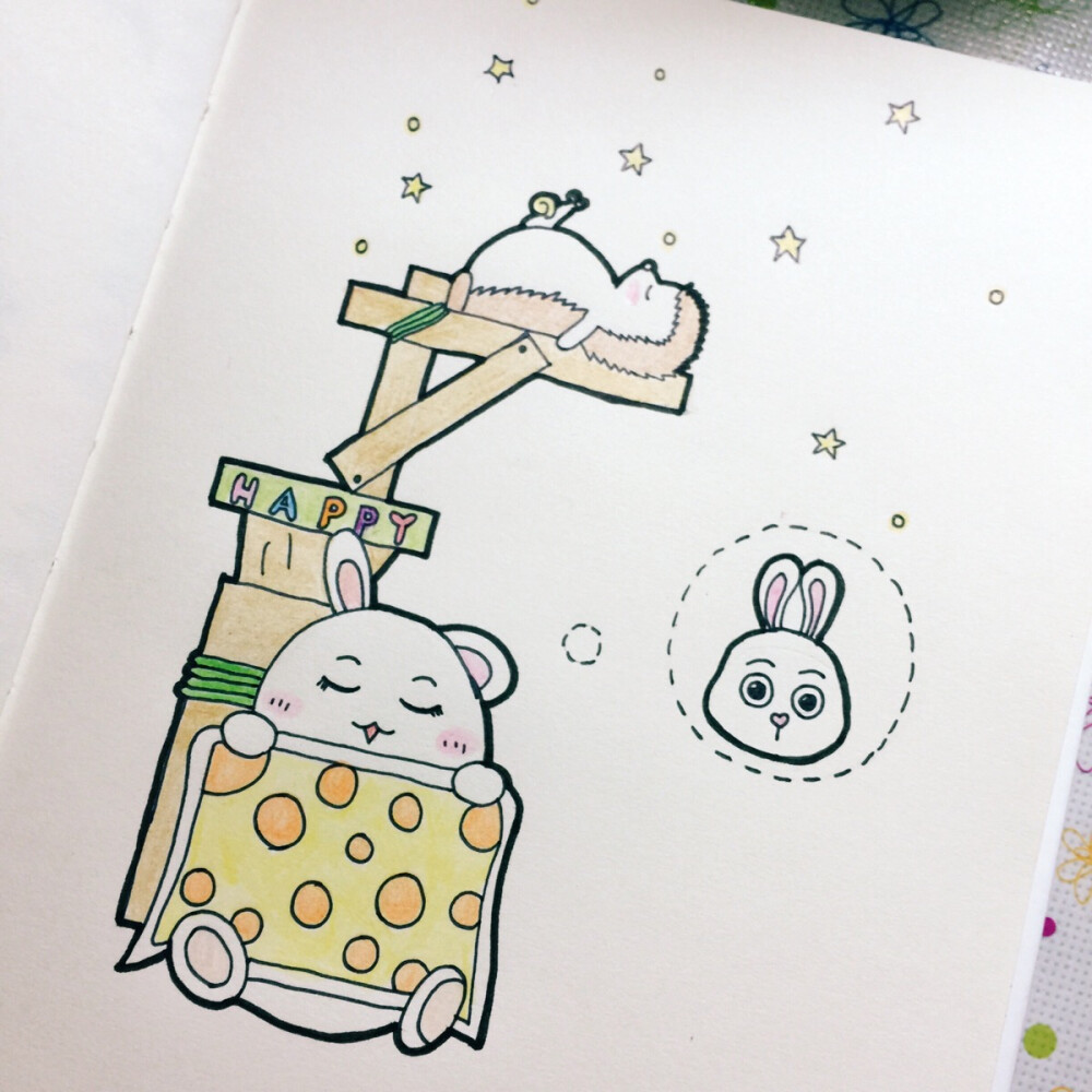 简笔画 手帐素材