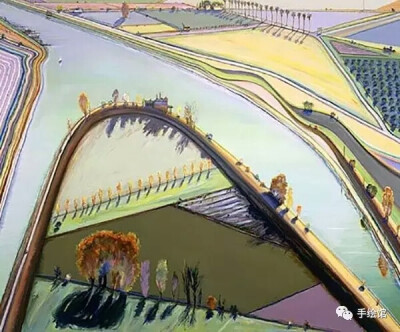 超现实主义绘画 盗梦空间｜Wayne Thiebaud