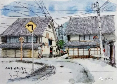 建筑速写by 加藤要治（Yohji Kato）