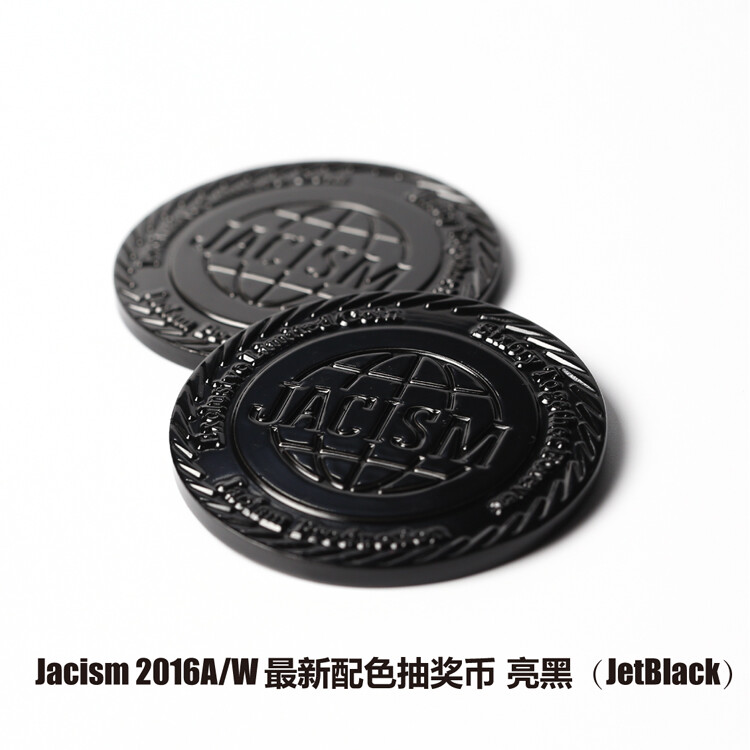 JACISM 2016 AW 最新配色 抽奖币！ JetBlack* 亮黑