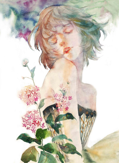 一树梨花，静开静落