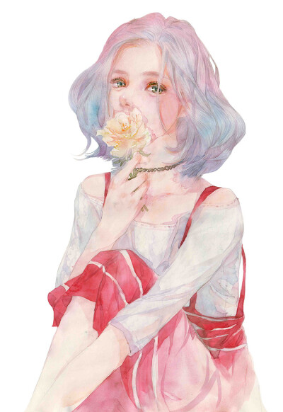 一树梨花，静开静落